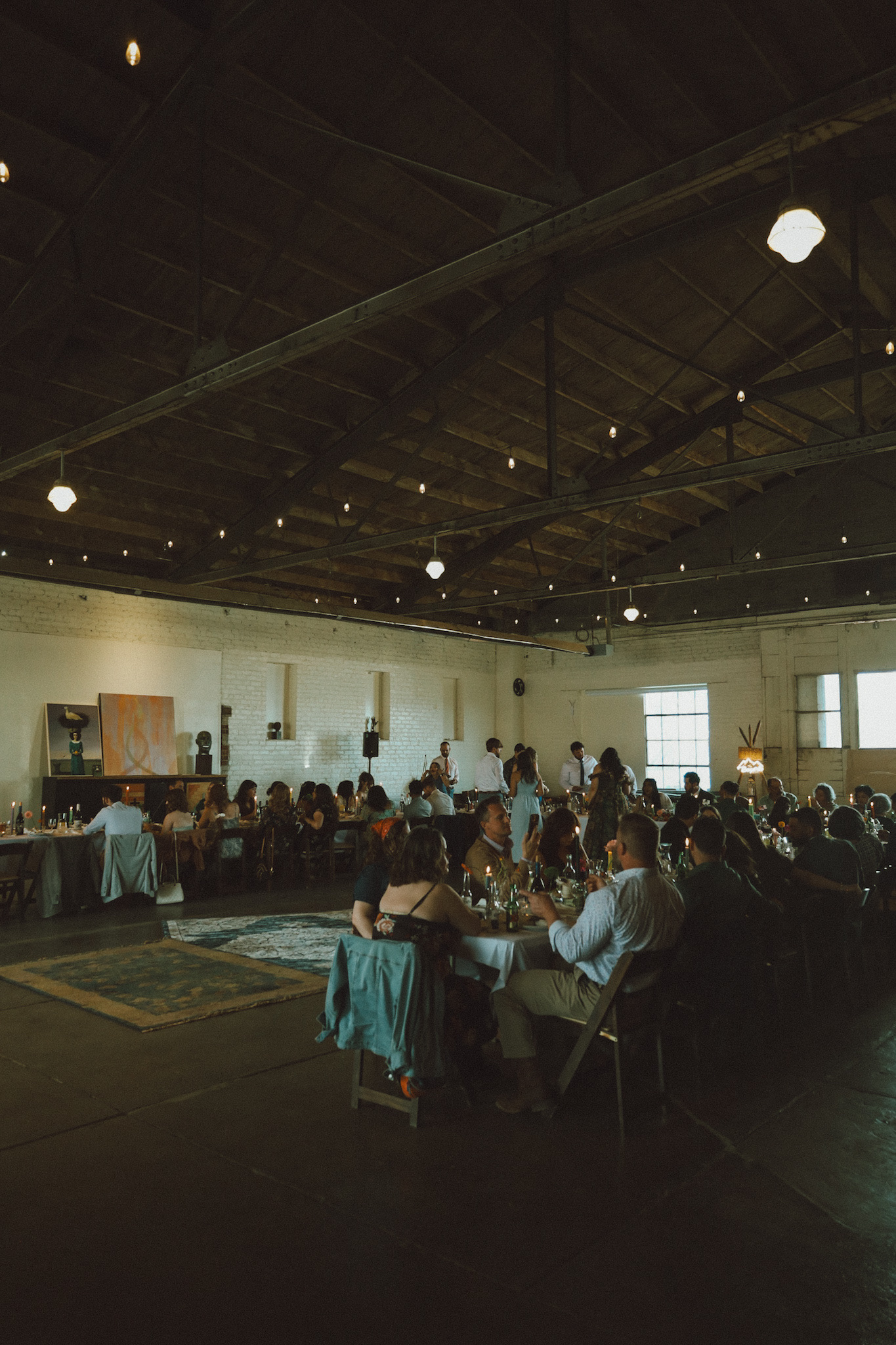 Dinner gathering at Stampede